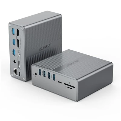 17 IN 1 USB TYPE-A 4K myndbandslausn HUB tengikví 10Gbps USB C